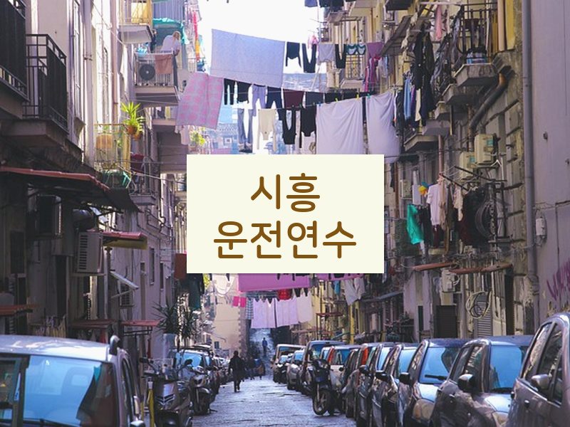 시흥운전연수 후기