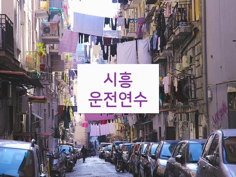 시흥운전연수 후기