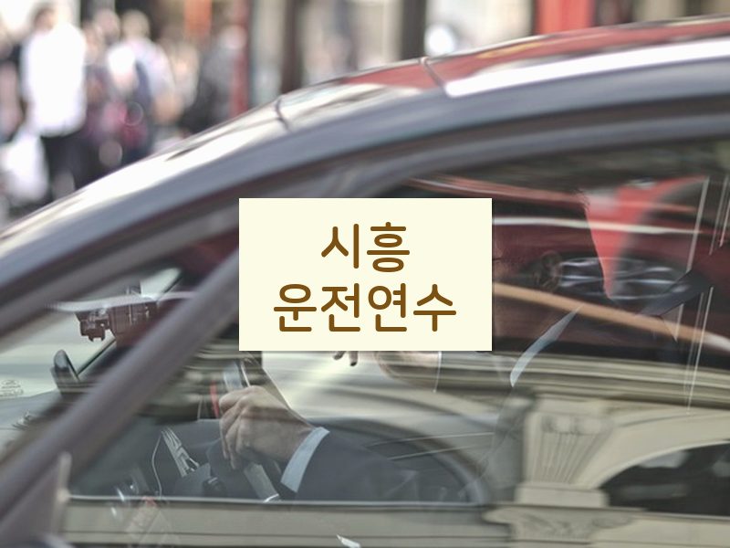 시흥운전연수 후기