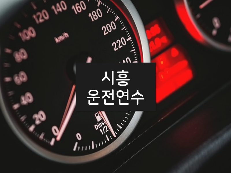 시흥운전연수 후기