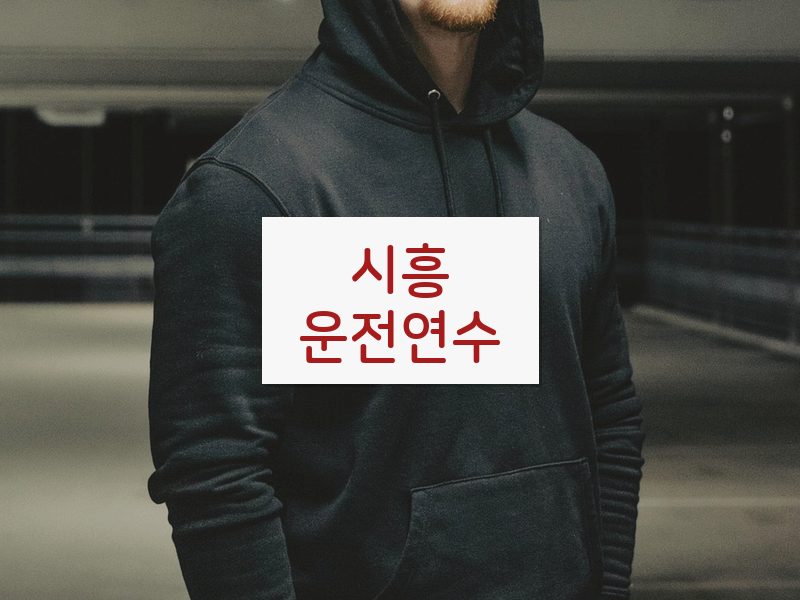 시흥운전연수 후기