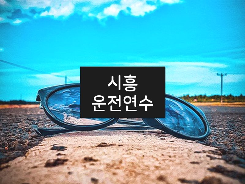 시흥운전연수 후기