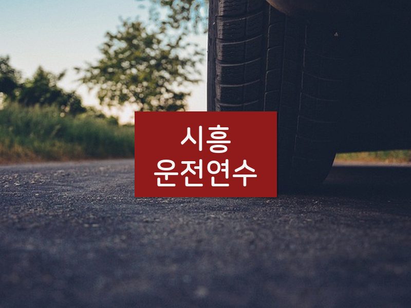 시흥운전연수 후기
