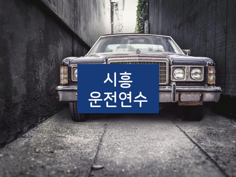 시흥운전연수 후기