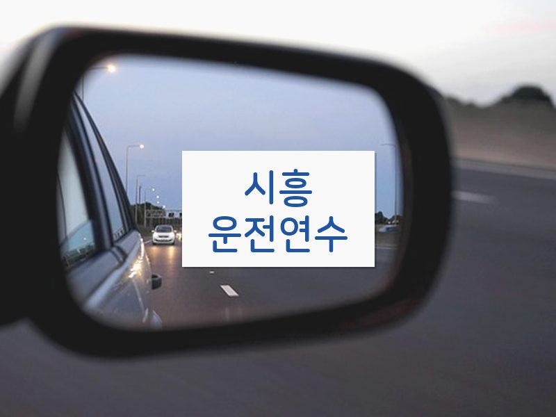 시흥운전연수 후기