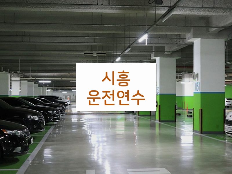 시흥운전연수 후기
