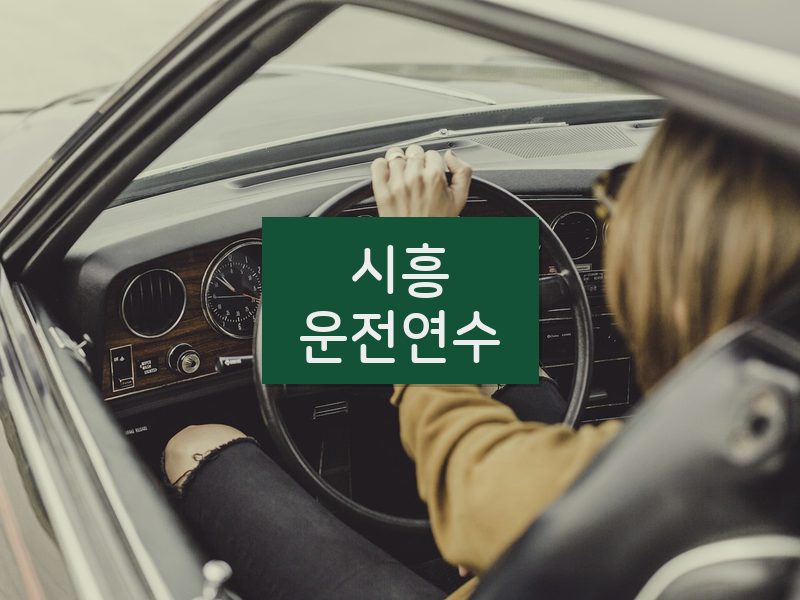 시흥운전연수 후기