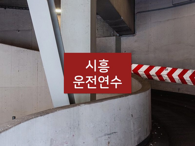 시흥운전연수 후기