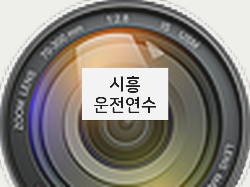 시흥운전연수 후기