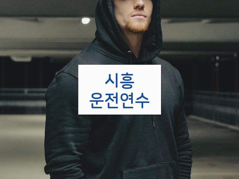 시흥운전연수 후기