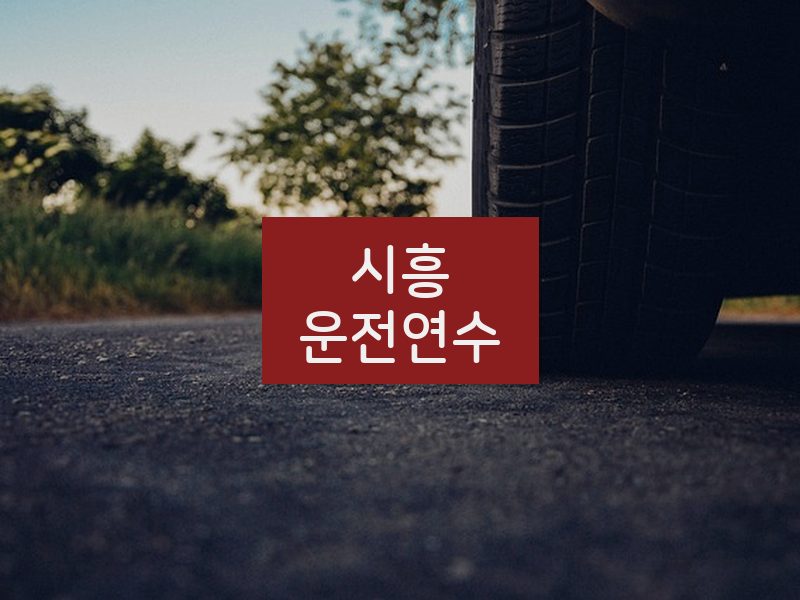 시흥운전연수 후기