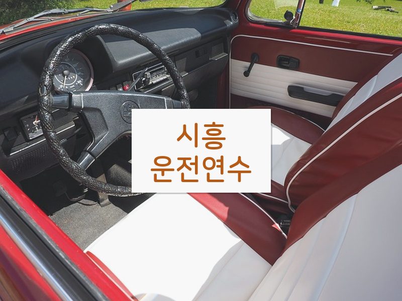 시흥운전연수 후기