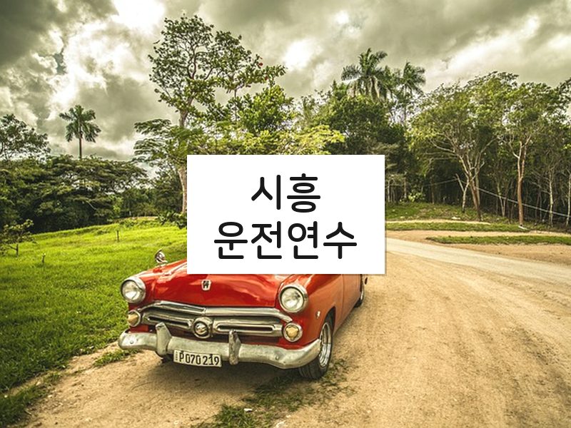 시흥운전연수 후기