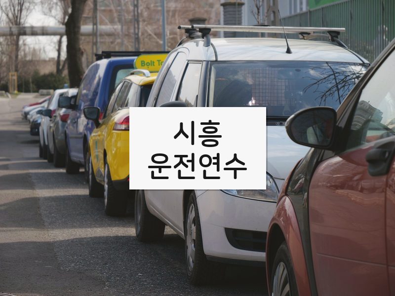 시흥운전연수 후기