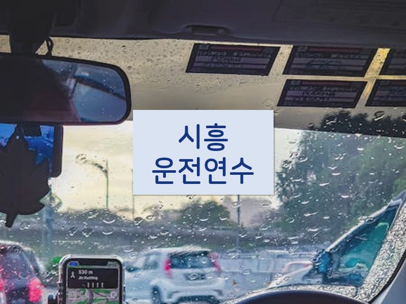 시흥운전연수 후기