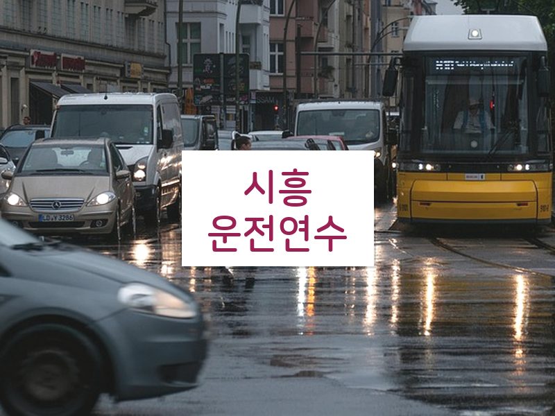 시흥운전연수 후기