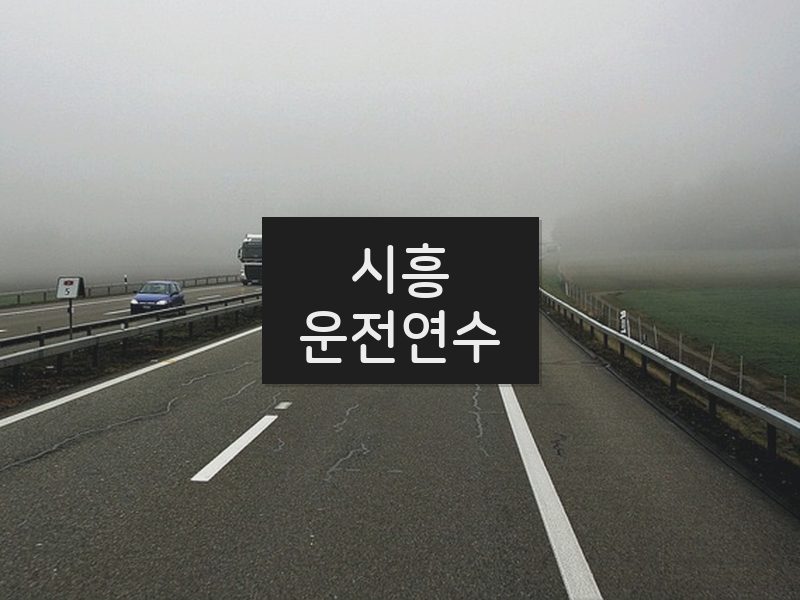 시흥운전연수 후기