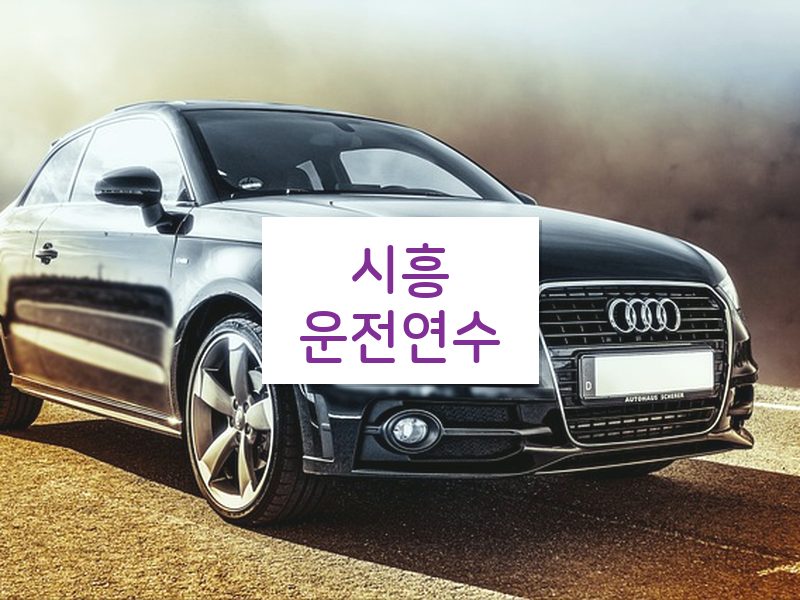 시흥운전연수 후기