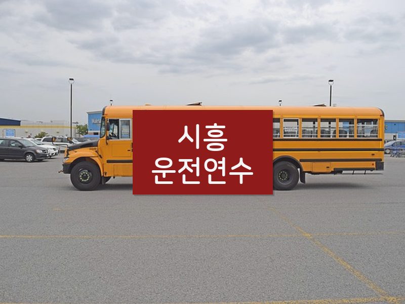 시흥운전연수 후기