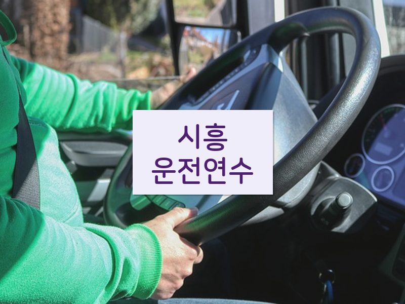 시흥운전연수 후기