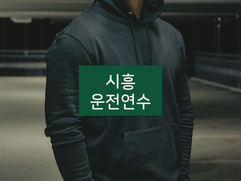 시흥운전연수 후기