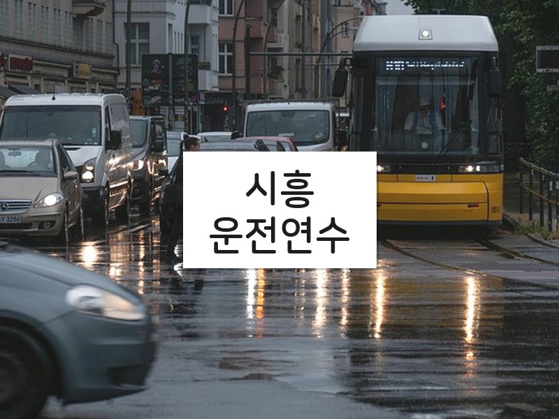 시흥운전연수 후기