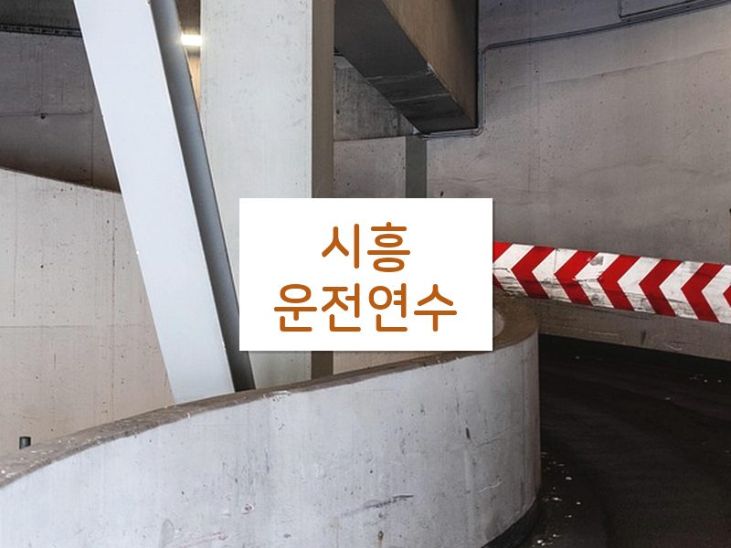 시흥운전연수 후기