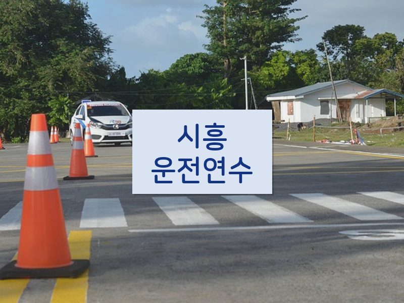 시흥운전연수 후기