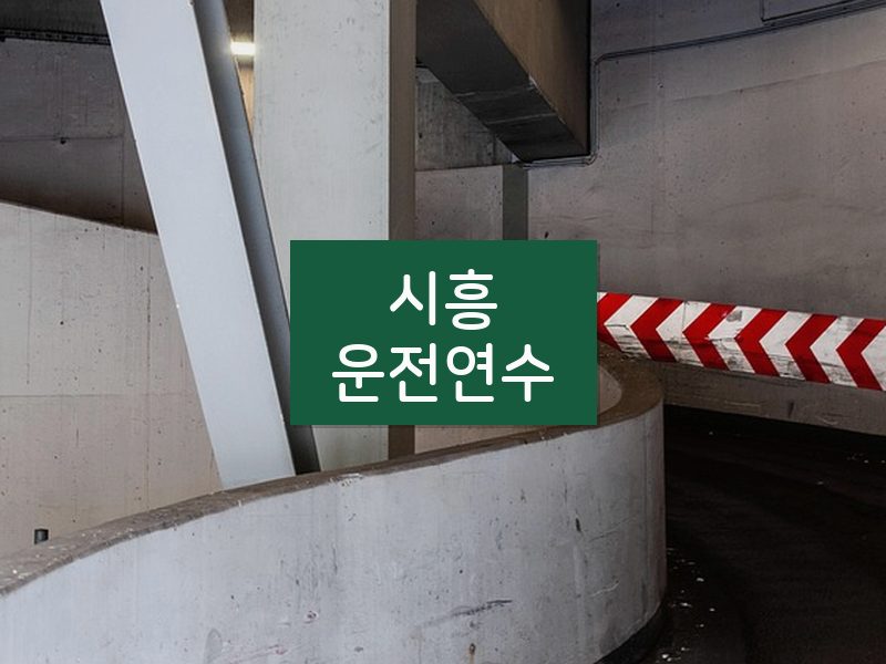 시흥운전연수 후기