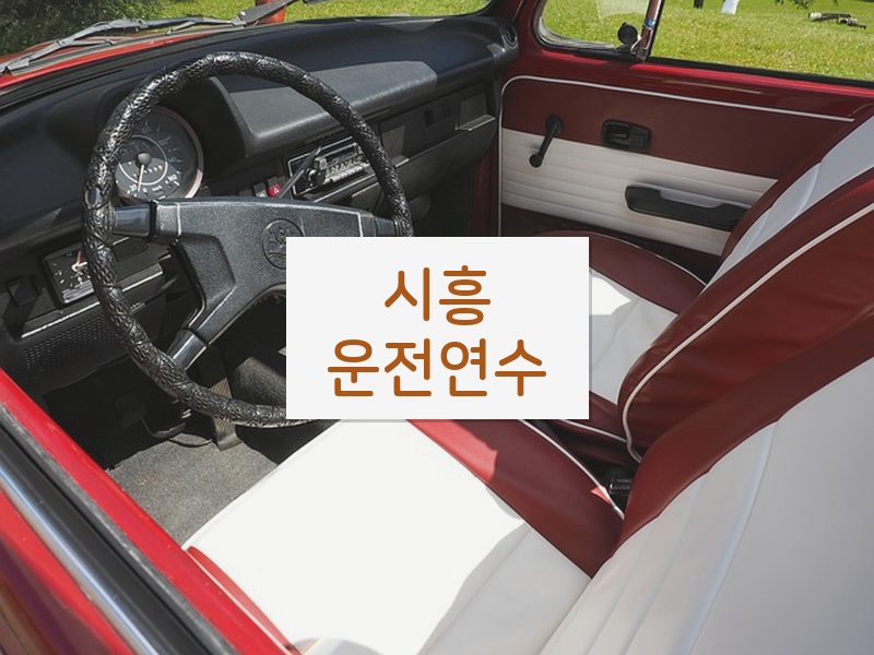 시흥운전연수 후기