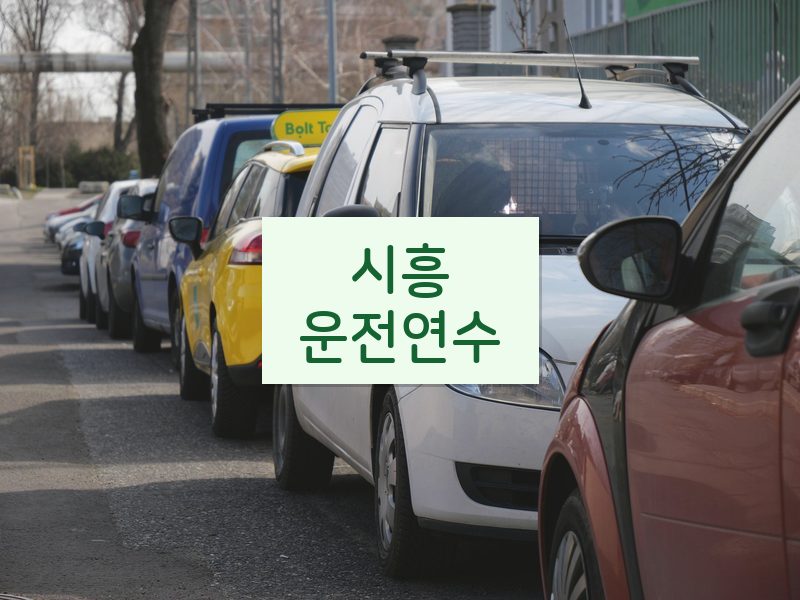 시흥운전연수 후기