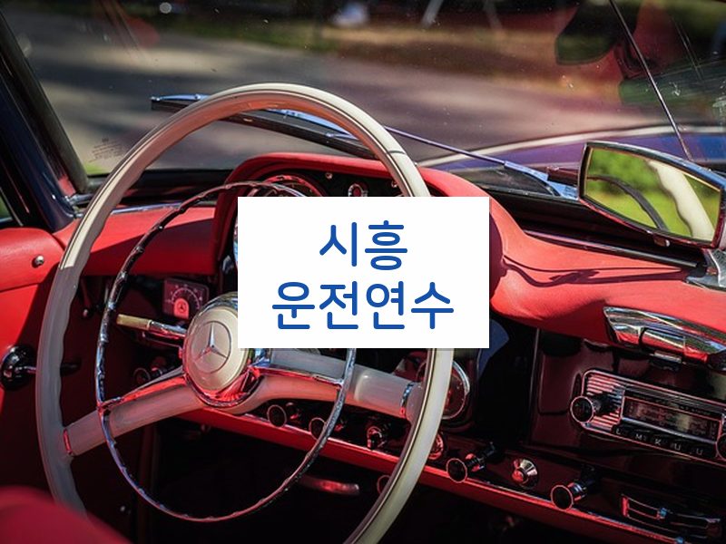 시흥운전연수 후기