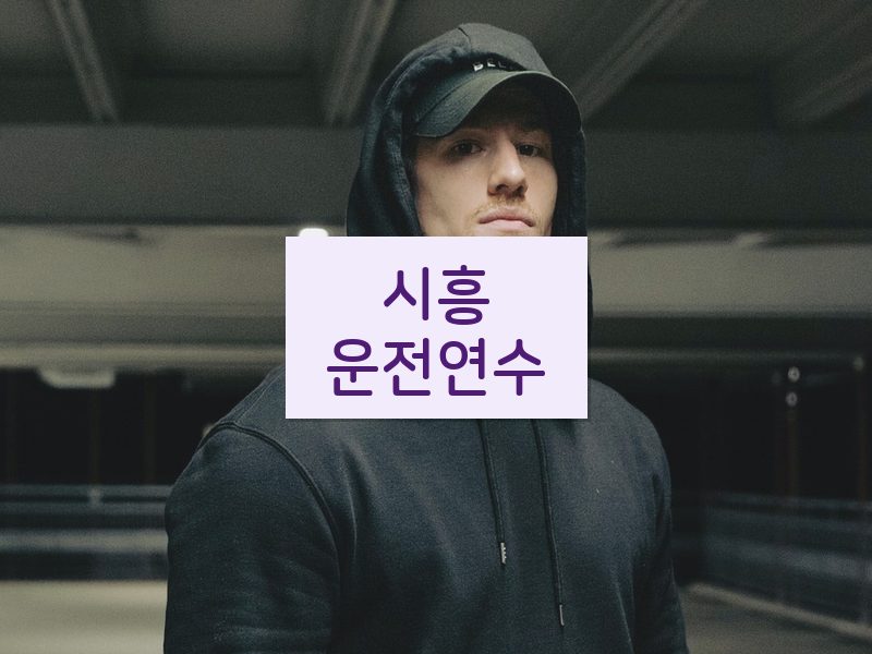 시흥운전연수 후기