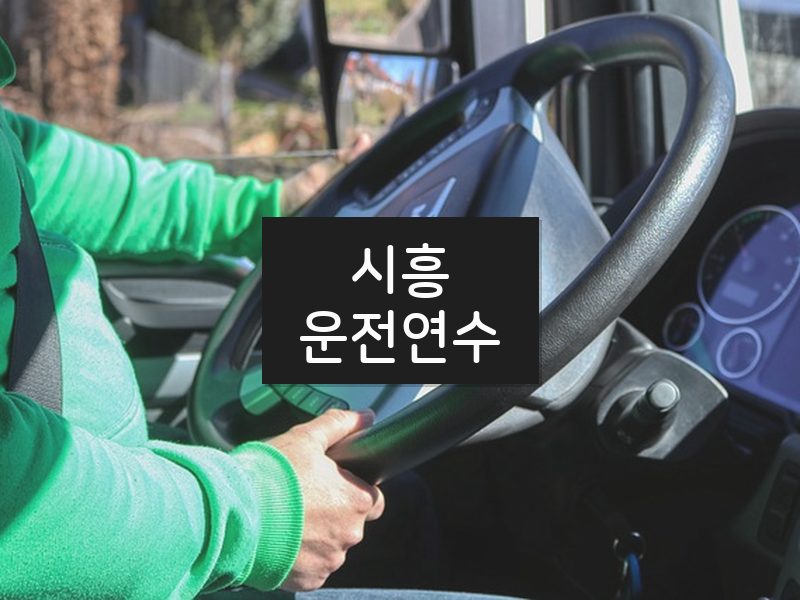 시흥운전연수 후기