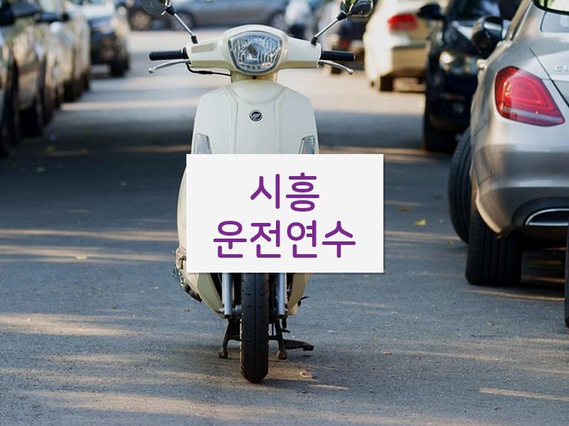 시흥운전연수 후기
