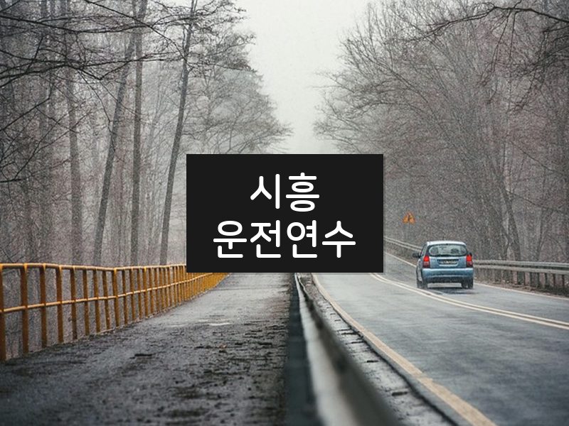시흥운전연수 후기