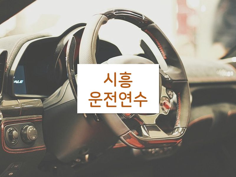 시흥운전연수 후기