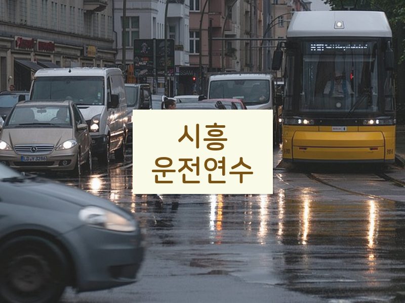 시흥운전연수 후기