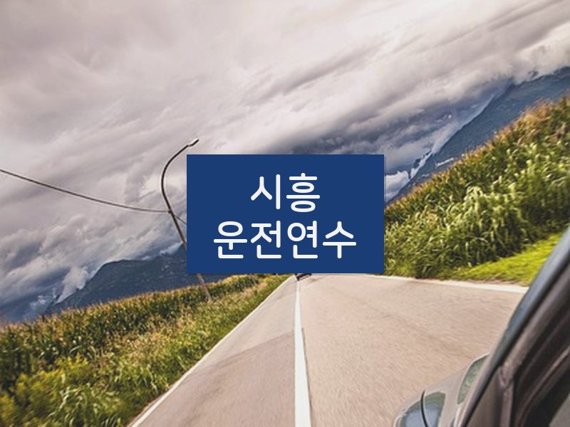 시흥운전연수 후기