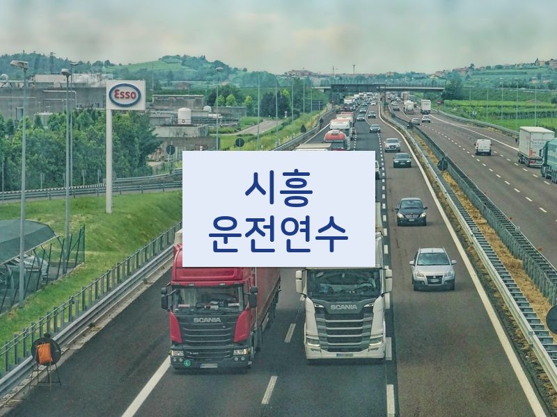 시흥운전연수 후기
