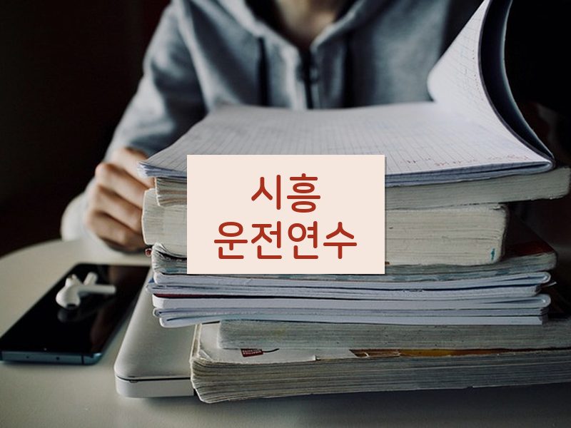 시흥운전연수 후기
