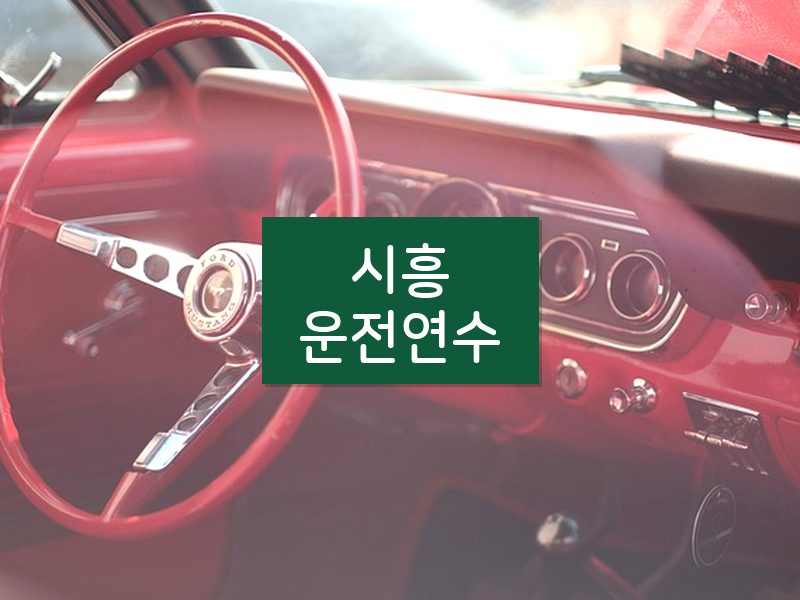 시흥운전연수 후기