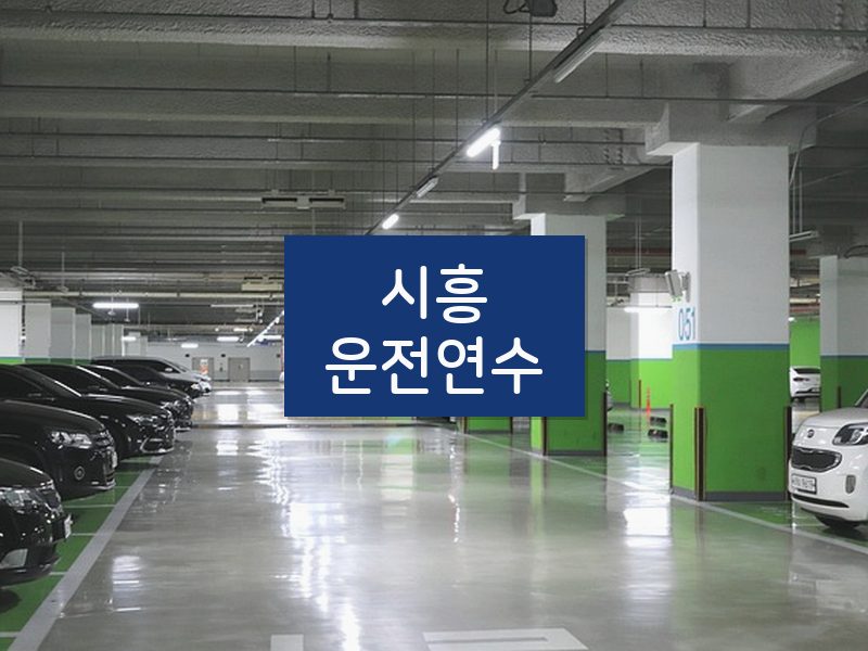시흥운전연수 후기