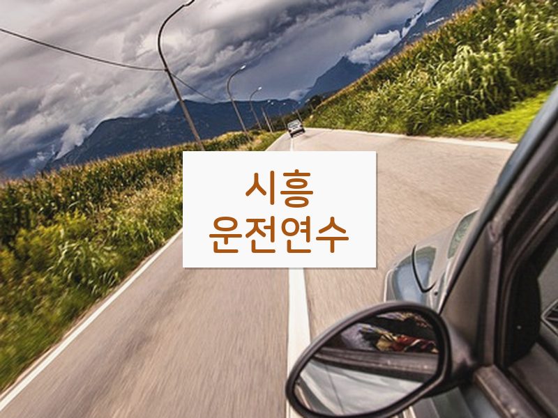 시흥운전연수 후기