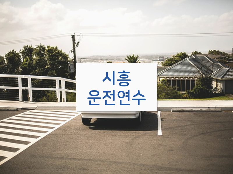 시흥운전연수 후기