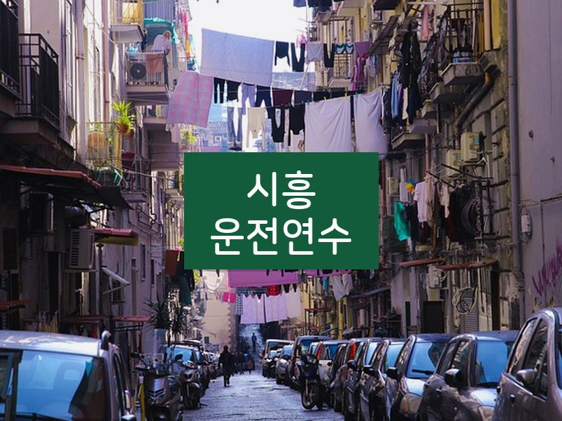 시흥운전연수 후기