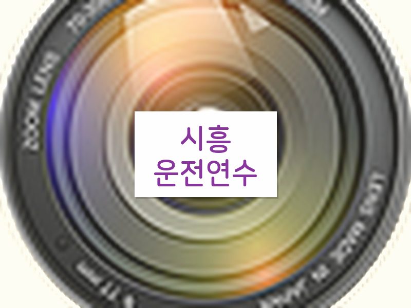 시흥운전연수 후기