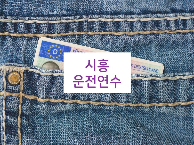 시흥운전연수 후기