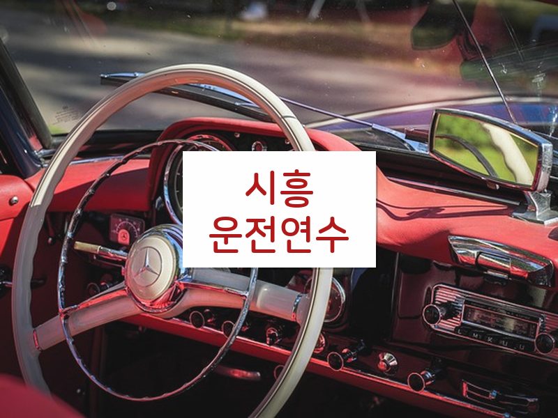 시흥운전연수 후기