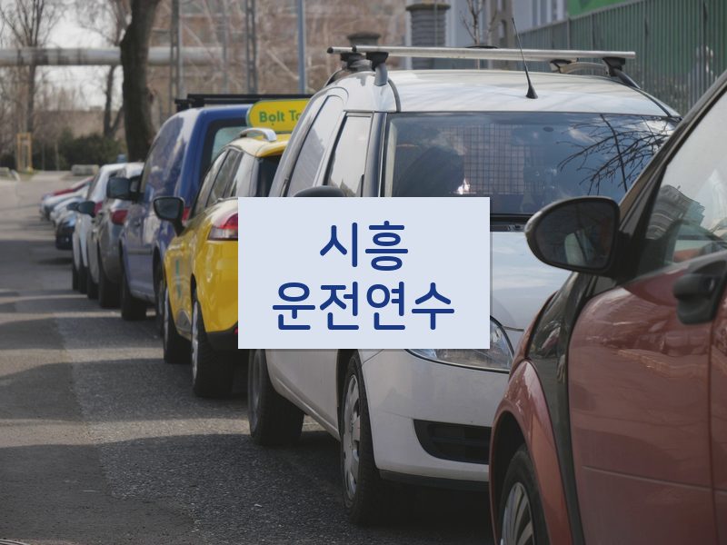 시흥운전연수 후기
